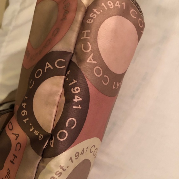 Authentic coach, signature, shoulder bag - Picture 3 of 7